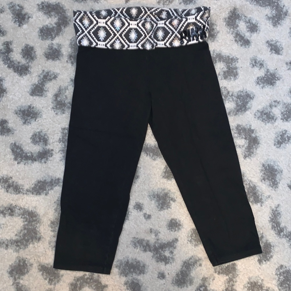 Small Cropped Foldover leggings